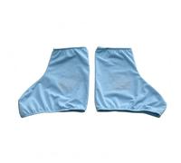 Ronyme Cubierta para Patín Artístico Funda Protectora Protector Recubrimiento de Nailon Suave con Ajuste Ceñido al Tobillo y Detalles de Pedrería Adecuada