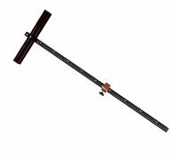 Ronyme de Azulejos Cerámicos 2 en 1 Vidrio Herramienta Manual Barra Guía Estable Empuñadura Ergonómica Abrazadera Piezas de Acero Apto para Bricolaje Hogar Taller, 0.9 Metros, G2022 Marrón