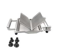Ronyme de Queso Rebanador Laminador Utensilio Manual con Filo de Acero Inoxidable y Cuerpo Fundido de Aluminio Cortes Uniformes y Rápidos Adecuado para, 10mm, Máquina De Queso Con Ventosa B 10mm