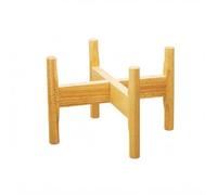 Ronyme Dispensador de Bebidas Organizador con Soporte Base Madera Diseño Práctico Estructura Resistente Adecuado para Fiestas Familiares Celebraciones en Casa, Soporte De Madera GZ1010D