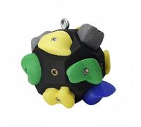 Ronyme Entrenador de Agarre de Escalada Bola de Entrenamiento Esfera de Agarre Pelota de Fuerza Dispositivo para Desarrollar Fuerza y Resistencia de Agarre, Negro