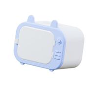 Ronyme Escondite para Animales pequeños, casa pequeña, cómoda, Desmontable, espaciosa, Jaula de Juego, Refugio, hábitat para Lemmings, petauros del azúcar, Azul Y Blanco