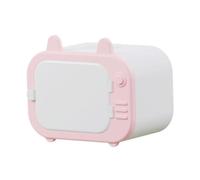 Ronyme Escondite para Animales pequeños, casa pequeña, cómoda, Desmontable, espaciosa, Jaula de Juego, Refugio, hábitat para Lemmings, petauros del azúcar, Rosa Y Blanco