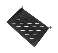 Ronyme Estante para rack de servidores, estante para gabinete de red, montaje universal, voladizo ventilado, soporte para servidor para rack y gabinete de, Profundidad 20 Cm
