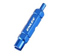 Ronyme Extractor de Núcleos de Válvula Herramienta para Retirar Núcleos de Válvula Tubo Neumático Reparación Aleación de Aluminio Compatible con Bicicleta Mo, Azul