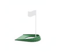 Ronyme Golf Practice Target Copa de Pateo Entrenamiento Marcador Portátil Taza de Práctica con Alineación Precisa Base Estable TPE Ligera Adecuada para Hogar Oficina Alfombra de Putt