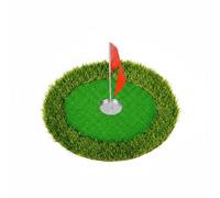 Ronyme Golf Training Pad Alfombra Flotante para, Ovalado Sin Paquete De Accesorios, 50 X 60 Cm