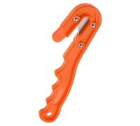 Ronyme Herramienta de Corte de Emergencia, Cuchillo de Buceo Multifuncional, Herramienta de Corte para Buceo, Pesca con esnórquel, Naranja