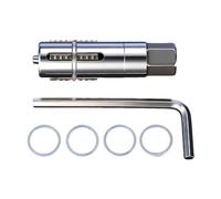 Ronyme Herramienta extractora de tuberías, extractor de tornillos pelados, resistente, herramienta para quitar grifos rotos y pernos de grifo oxidados, 14mm