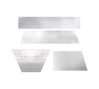 Ronyme Herramienta raspadora para esparcidor de Masilla de carrocería de automóvil, Herramienta Profesional Multiusos para raspar láminas de Acero y tintar, 4 Piezas