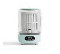 Ronyme Lavadora Portátil Mini Lavadora Centrífuga 2 en 1 con Cubeta Blanca y Tapa Redonda Pantalla Frontal Digital 3L Adecuada para Hogares Pequeños, Green, 909 English