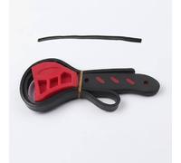 Ronyme Llave Ajustable Llave Correa Llave de Correa Llave de Banda Herramienta Manual con Superficie de Alto Agarre sin Rayar y Mango Ergonómico Adecuada, 8 Pulgadas, 3076A 8 Pulgadas Rojo