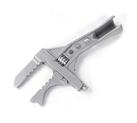 Ronyme Llave Ajustable Llave Llave Universal Llave de Fontanero con Sujeción Firme y Graduación Precisa para Accesorios de Plomería en Aleación de Aluminio, Plateado, 6-75mm