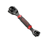 Ronyme Llave Vaso Multifunción Multiusos | Antislizante, Llave con Cabezal Giratorio, para Taller, Carretera, Mecánicos, Conductores, 8-21mm