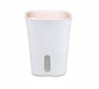 Ronyme Maceta Autorriego Florero Recipiente Automático Versátil con Diseño Contemporáneo Función de Riego Eficiente y Simulación de Cerámica Conveniente para, Blanco, Grande 15 Cm