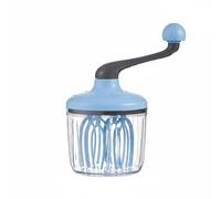 Ronyme Manual para Montar Leche Mezclador Ergonómico de Cocina Accesorio Manual Desmontable Multiusos Adecuado para Panadería Profesional Repostería Casera, Azul Cielo
