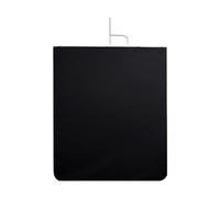 Ronyme Marco de Bandera para fotografía, Panel de Luces, Tela Suave y Liviana, Accesorios de Estudio de reemplazo Profesionales Resistentes, Tablero de Fondo, con Tela Negra