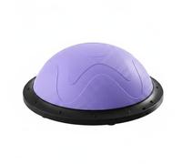 Ronyme Pelota de Equilibrio Infantil Especial para Entrenar Coordinación Control Corporal Fuerza Muscular y Ejercicios de Estabilidad con Base Estable de, Purple, 58CM