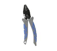 Ronyme Pinza para Pesca con Estructura Compacta Herramienta para Cortar Y Pelar Cables Crimpadora Manual de Acero Al Carbono Accesorio Antideslizante para PE
