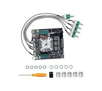 Ronyme Placa amplificadora digital TDA7498E, chip robusto, ligero, bricolaje, amplificación de sonido, fácil instalación con subwoofer de 2.1 canales.