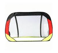 Ronyme Portería de Fútbol Plegable Portería Red Arco Meta Portátil con Estructura Rápida de Montar y Malla Resistente Adecuada para Entrenamiento Infantil Juegos en Jardín Parque, Negro