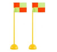 Ronyme Poste de Entrenamiento de Fútbol con Material y PVC para Ejercicios de Velocidad Trabajo y Desarrollo Físico Adecuado para Equipos Juveniles y Adultos, Poste de señalización de 1.5 m