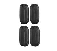 Ronyme Protección de Pierna para Caballo Funda Bota Manga Guardapiernas con Cierre de Gancho y Bucle a lo Largo Tejido Ligero y Transpirable Adecuada para Entrenamiento , Negro