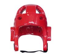 Ronyme Protector de Cabeza de Taekwondo Casco Sparring Artes Marciales Casco Entrenamiento Casco Boxeo con Equilibrio Entre Visibilidad y Protección, Rojo, M