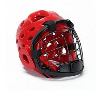 Ronyme Protector Facial Artes Marciales Casco Protector Casco Sparring Casco Taekwondo Funcionalidad Múltiple Adecuado para Clases de Artes Marciales Práctica de Taekwondo Protección Facial, Red, XS