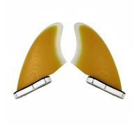 Ronyme Quilla de Surf Quilla Deriva Fibra de Vidrio con Rendimiento Optimizado en y Preciso Compatible con Tablas Tipo Fish de de Adecuada para Surf en Playa