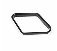 Ronyme Rack de Billar 9 Bolas Triángulo te Soporte Organizador Marco Accesorio Mesa Pulido Suave Compatible con Bolas 57.2mm Adecuado para Salas de Juego Clubes Hogar