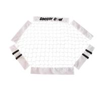 Ronyme Red de Fútbol Infantil para Niños Portería de Reemplazo Portátil Hecha de Nylon y Tela Resistente Adecuada para Partidos Infantiles Entrenamiento en Escuelas Jardín de Infancia, White