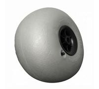 Ronyme Rueda para Carro de Playa Pvc Rueda de Carro Llanta Inflable Rueda de Repuesto Rueda para Carrito con Presión de Trabajo, 12 Pulgadas PVC - 30.5mm Diámetro Del Agujero