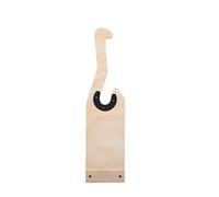 Ronyme Soporte para Barra Barbell Rack Soporte de Pesas Estante de Barra Mini Estación de Madera para Facilitar Acceso Rápido y Mantener el Espacio Ordenado