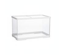 Ronyme Terrario Acrílico Vivario Caja Hábitat con Paneles 360 Grados Tapa Corredera de Fácil Acceso y Respiraderos Superiores Pet Robusto y Seguro Adecuado, Color to 2, M