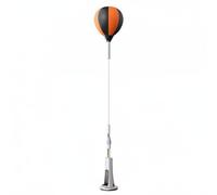 Ronyme Training Punching Ball Saco de Boxeo Bola de Golpes Objetivo de Boxeo Pelota de Velocidad con Rápido y Estructura, Modelo Plus para Adultos, Altura Ajustable 150-170cm