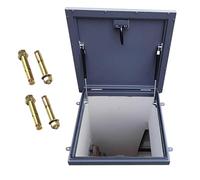 Roof Access Hatch Easy to Install, Galvanized Powder Coated Steel Roof Hatch, 20 24 26 28 32 34 36 38 40inch Basement Window Well Covers(70x70cm)