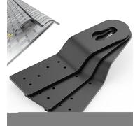 Roof Anchors Hitch Clip Set, 3 Pack Safety Roofing Anchors for Fall Protection, Harness and Rope Attachment Clips for Roof Work, Construction, Home Repairs, 10x2.5x1.2 Inches