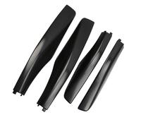 Roof Bars Barras portaequipajes Cubiertas De Rieles para Portaequipajes, Cubierta Protectora De Carcasa De ABS, Tapa Final para Barra De Techo De Coche, Portaequipajes para Techo De Vehículo