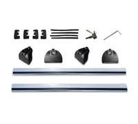 Roof Bars Compatible con VW T-ROC 2017-2024 2 uds Barra Transversal Ajustable portaequipajes Carga bloqueable Barras portaequipajes(Silver)