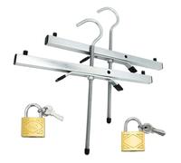 Roof Rack Ladder Locks - Security System, Heavy Duty Lock | Sturdy, Scratch-Resistant Material, Quick Easy Installation, Reliable Vehicle Protection, Car Accessory, for Safe and Secure Travel