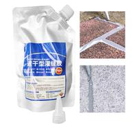 Roof Repair Sealant, Roof Leak Adhesive Floor Repairs Sealant, Weather-Resistant Roofing Sealing Glue For Outdoor Deck, Gutter, Boat, Home Seams, Construction Site, RV, (500g)