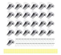 Roof Snow Guards 25 Pieces, Anti-Slip Roof Snow Guards For Shingle, Household Ice Buildup Stops, Gutter Home Commercial Apartment Outdoors