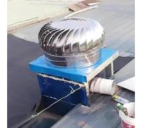 Roof Turbine Vent Cover for Outside Exhaust Flue/Shed Roof/Sunroom