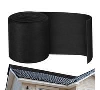 Roof Vent Filter Roll - 1000 x 270 cm - 393,7 x 106,3 en Riège Ventilation Mesh | Activated Carbon Roof Filter - Breathable Cotton with Metal Backing | Attic Moisture Protection Gutter Panel