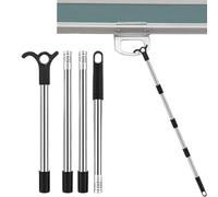 Roof Window Opener Pole Telescopic Heavy Duty Secure Grip Extension Tool | Segmented Handle For Reaching High , And Roof Vents With Controlled Opening And Closing