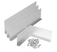 Roofing Gutter Guards - Rainwater Diverter Plate Overflow Guard Downspout Roof Rain Diverter For Flat Shingle Roof Corners Gutter Splash Guard Water Control System
