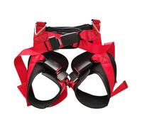 Roofing Harness - Red Climbing Seat Belt | Adjustable Thickness Belt | Trampoline Climbing Buckle | Safety Extreme Sports Protector | Jumping Bed Buckle For Kids Home Cycling Running Walking Outdoor