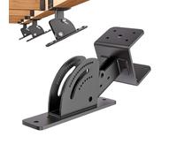 Roofing Riser Brackets Kit - Acero al carbono 24.9x9x23cm | Segura de bloqueo en el techo soporte de montaje | Heavy Duty Pergola Gazebo Riser Support Kit para Patio al aire libre Estructuras Home