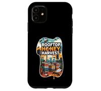 Rooftop Honey Harvest Urban Beekeeping Design Carcasa para iPhone 11